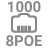 8x 1000Mbps PoE